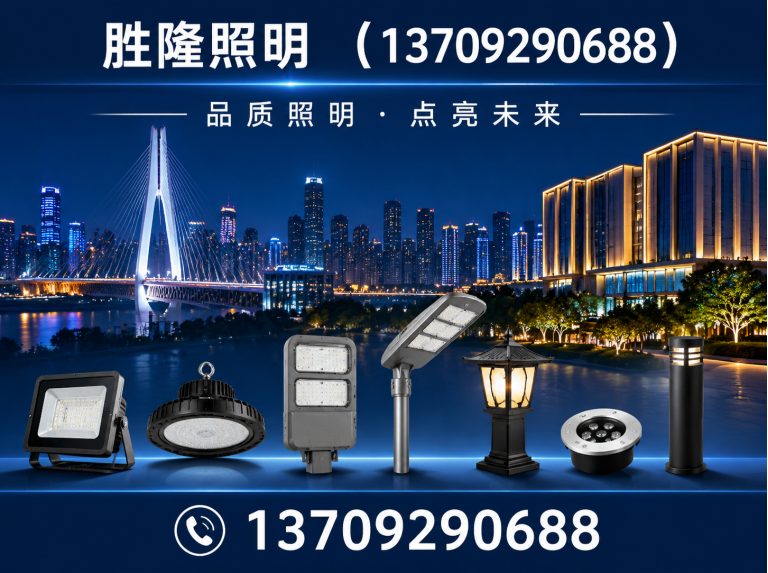 西安高杆灯展示图